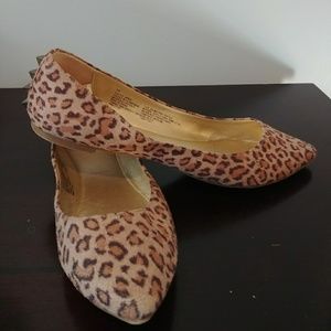Leapard print flats